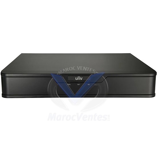 NVR 8 Port POE 4K 1 SATA HDD (Max 8TB) Sortie VGA et HDMI 4K UV-NVR301-08S3-P8