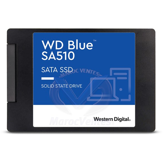 Disque SSD Blue SA510 1 To SATA 3D NAND R/W 560MB/s 520MB/s WDS100T3B0A