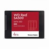 Disque Dur Interne SSD Red SA500 4 TB 2.5  SATA 3D NAND R/W 560Mo/s 540Mo/s