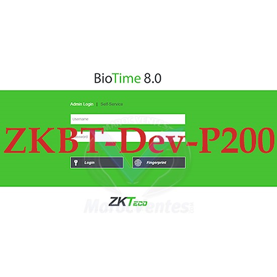 ZKBT-Dev-P200 GESTION DE LOGICIEL ZKTeco MSBTA006