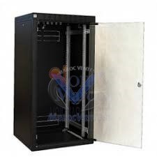 Armoire Informatique  22 Unités 600 x 800 avec Porte en Verre