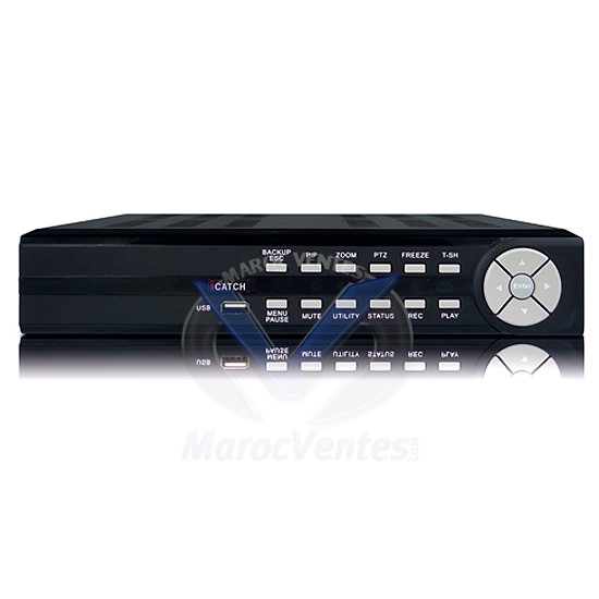 DVR 8 Entrées H.264 avec enregistrement et connectivité 811ZS-J