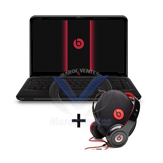 PC Pavilion dm4-3080sf Core i5-2450M 2,5 GHz / 6 Go / 500 Go / 14,1" / Beat / ALU WBC/FP & DIB BEATS Solo headphones HP Red A7M24EA