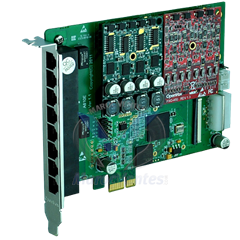 Carte Analogique PCI-E 8 Port FXO / FXS