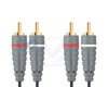 BE BLUE STEREO AUDIO CABLE 2X RCA M - 2X RCA M 2M-BE BLUE STEREO AUDIO CABLE 2X RCA M - 2X RCA M 2M