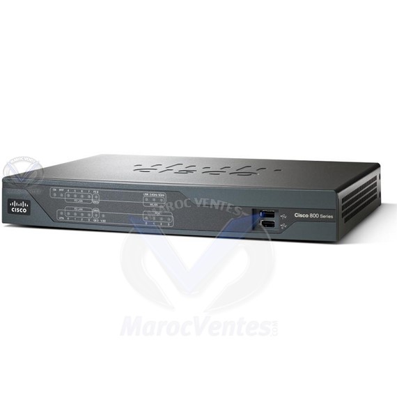 Routeur 892 Gigabit Ethernet Security + commutateur 8 ports