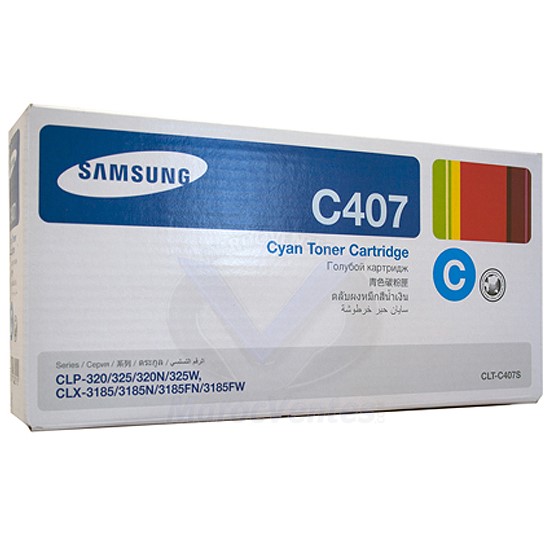 Toner Samsung Cyan pour CLP325-Toner Samsung Cyan pour CLP325