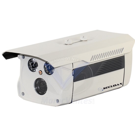 Caméra étanche IR 40m, haute résolution, lumière LED et Laser rouge DX-LS40-700