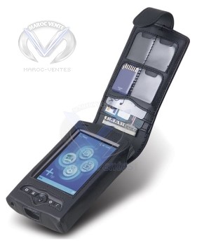 SAC HP LEATHER FLIP CASE * IPAQ RX3400/RX3700 SRS-SAC HP LEATHER FLIP CASE * IPAQ RX3400/RX3700 SRS