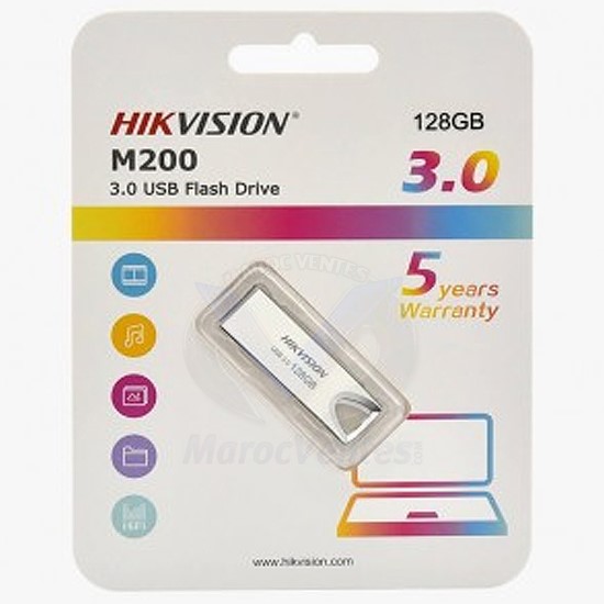 CLE USB HIKVISION 128GB USB 3.0 METAL HS-USB-M200/128G/U3