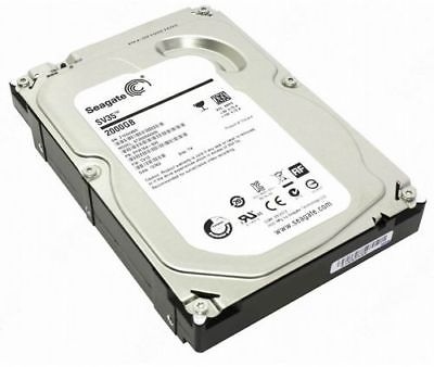 SEAGATE Disque Dur Interne d'enregistrement 3,5" 2To 12M ST2000VX003
