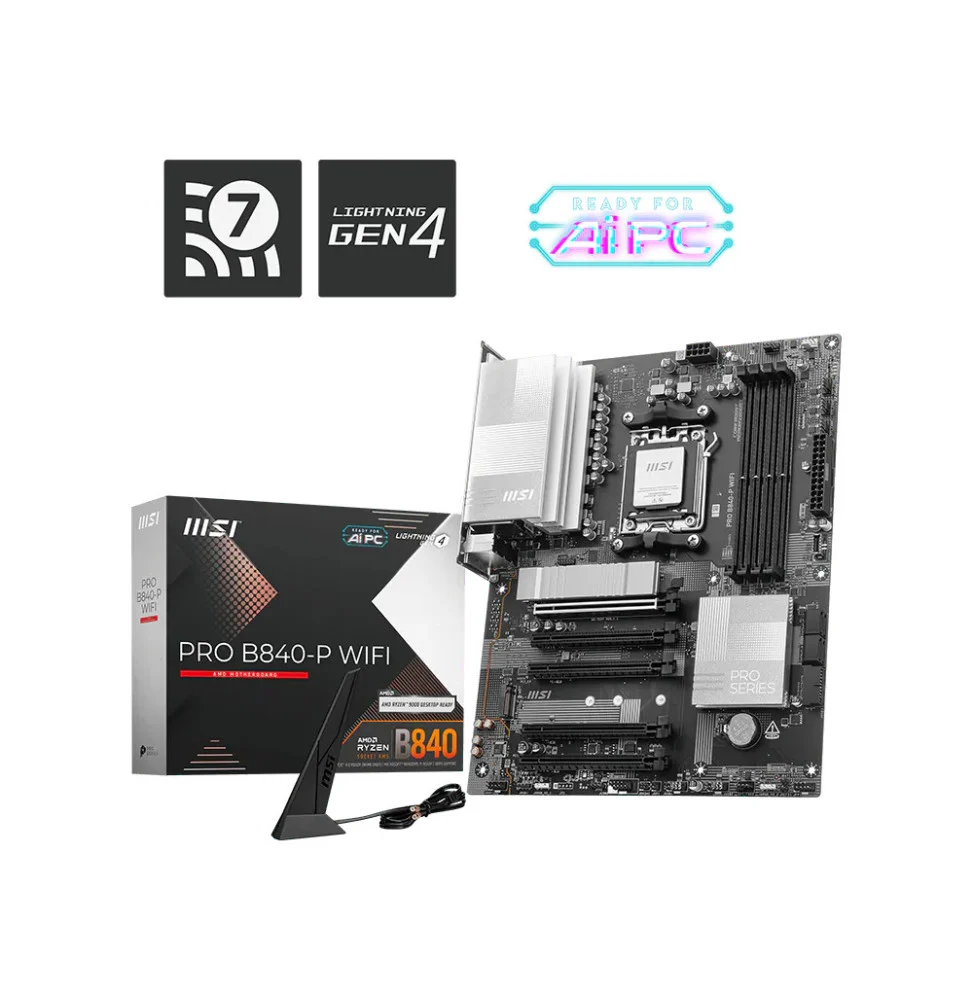 MSI CARTE MERE PRO B840-P WIFI 911-7E57-001