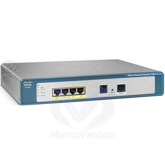 Routeur DSL 520 Series Secure - Commutateur 4 ports SR520-ADSLI-K9