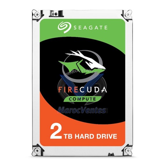 Disque Dur FireCuda 2TB Hybrid Festplatte SSHD 2.5" 64 MB Cache ST2000DX002