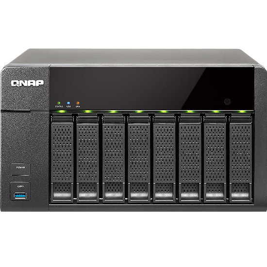 TS-851-4G SERVEUR NAS DISKLESS 8-Bay NAS 4 Go de RAM TS-851
