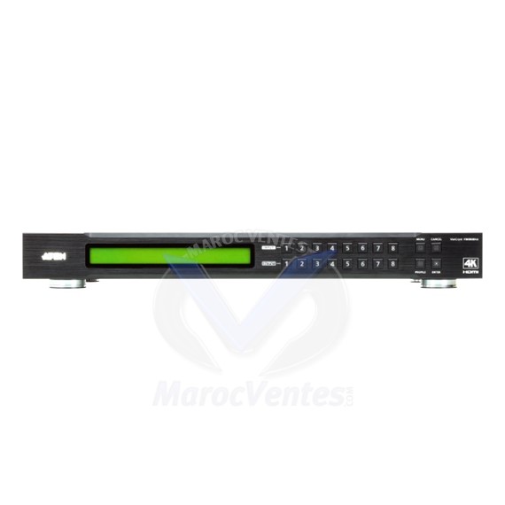 Commutateur VanCryst Matrix 8 x 8 4K HDMI vidéo/audio VM0808HA
