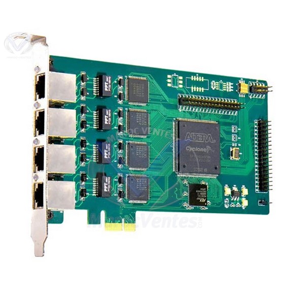 Carte E1 a 4 port Pour Asterisk ISDN PRI Digital Interface ZD4PE