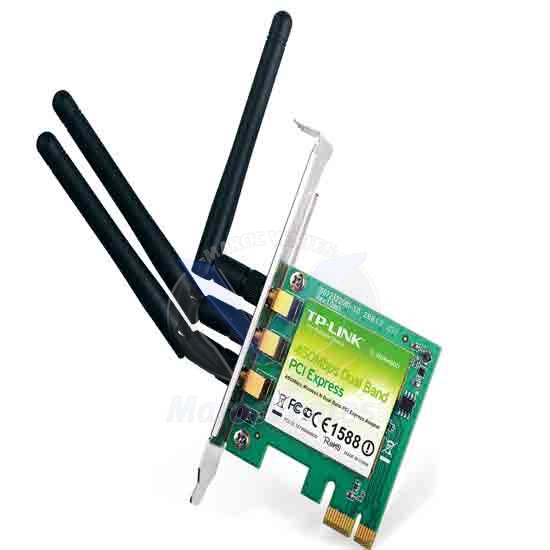Adaptateur PCI Express double bande sans fil N600 Avec équerre low profile TL-WDN4800